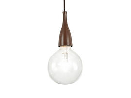 Фото подвесной светильник Ideal Lux Minimal SP1 Coffee, купить с доставкой на skylight.com.ua