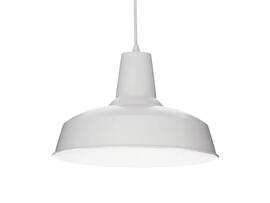 Фото подвесной светильник Ideal Lux Moby SP1 Bianco, купить с доставкой на skylight.com.ua