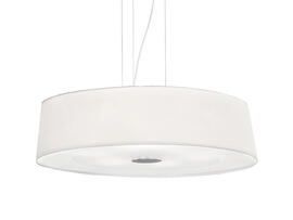 Фото люстра Ideal Lux Hilton SP6 Round Bianco, купити з доставкою на skylight.com.ua