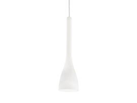 Фото подвесной светильник Ideal Lux Flut SP1 Small Bianco, купить с доставкой на skylight.com.ua