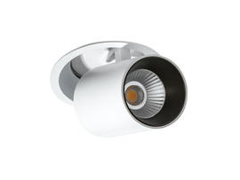 Фото вбудований світильник Azzardo Luna 15w Dim (white/black) AZ2828, купити з доставкою на skylight.com.ua