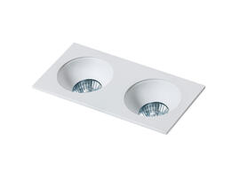 Фото точечный светильник Azzardo Hugo 2 Downlight White GM2203S-WH, купить с доставкой на skylight.com.ua