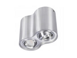 Фото точковий світильник Azzardo Bross 2 Aluminium GM4200-ALU, купити з доставкою на skylight.com.ua
