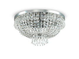 Фото кришталева люстра Ideal Lux Caesar PL6 93475, купити з доставкою на skylight.com.ua