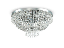 Фото хрустальная люстра Ideal Lux Caesar PL6 93475, купить с доставкой на skylight.com.ua