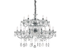 Фото кришталева люстра Ideal Lux Continental SP15 207490, купити з доставкою на skylight.com.ua