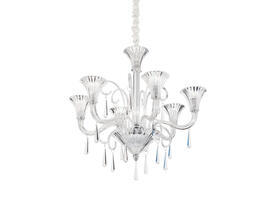 Фото підвісна люстра Ideal Lux Santa SP6 103501, купити з доставкою на skylight.com.ua