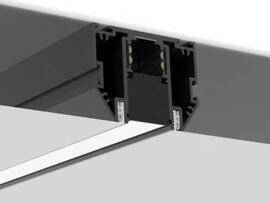 Фото шинопровід під натяжну стелю SSB Light MS26 2 м, купити з доставкою на skylight.com.ua