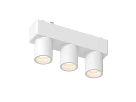 Фото магнітний трековий світильник SSB Light MT26-COMB-6W 3000K/4000K білий, купити з доставкою на skylight.com.ua