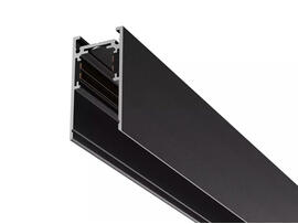 Фото магнитный трек накладного монтажа Lumineka NTRAC_2_BK 2м Черный, купить с доставкой на skylight.com.ua