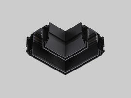 Фото угловое соединение Lumineka POL-ZM90 для треков под натяжной потолок (Демпфер) Черный, купить с доставкой на skylight.com.ua