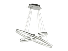 Фото підвісний світильник Ondaluce SO.ICS/SILVER-PC, купити з доставкою на skylight.com.ua