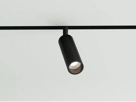 Фото трековый магнитный светильник Lumineka TB-25-BK Tube 25mm 5W Черный, купить с доставкой на skylight.com.ua