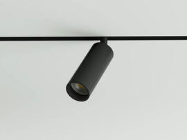 Фото трековый магнитный светильник Lumineka TB-34-BK Tube 34mm 8W Черный, купить с доставкой на skylight.com.ua