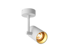 Фото стельовий спот Zuma Line Tori SL 1 white-gold 20014-WH, купити з доставкою на skylight.com.ua