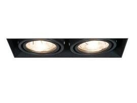 Фото точковий світильник Zuma Line ONEON DL 50-2 94362-BK, купити з доставкою на skylight.com.ua