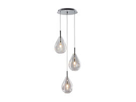 Фото подвесной светильник  Zuma Line  BASTONI MD1921-3B-CLEAR, купить с доставкой на skylight.com.ua