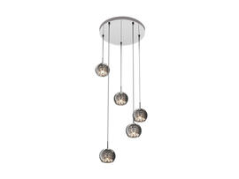 Фото стельовий світильник Zuma Line CRYSTAL P0076-05M-B5FZ, купити з доставкою на skylight.com.ua