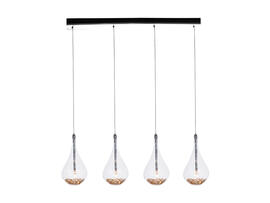 Фото подвесной светильник Zuma Line  PERLE P0226-04H-B5RK, купить с доставкой на skylight.com.ua