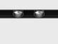 Фото трековый светильник LTX IN_LINE TUB XS A 22 X2 хром (06.2221.4.930.CR), купить с доставкой на skylight.com.ua