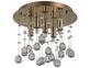 Фото Стельова люстра MOONLIGHT PL8 ORO Ideal Lux 080932, купити з доставкою на skylight.com.ua