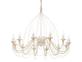 Фото Люстра свічка CORTE SP12 BIANCO ANTICO Ideal Lux 097664, купити з доставкою на skylight.com.ua