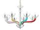 Фото Люстра свічка CASANOVA SP8 COLOR Ideal Lux 104775, купити з доставкою на skylight.com.ua