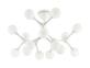 Фото Потолочная люстра NODINO PL15 BIANCO Ideal Lux 149608, купить с доставкой на skylight.com.ua 