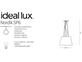 Фото Подвесная люстра NORDIK SP6 Ideal Lux 161662, купить с доставкой на skylight.com.ua  ,
