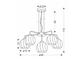 Фото люстра Candellux 35-23841 Larix, купити з доставкою на skylight.com.ua