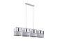 Фото люстра TK Lighting Hilton Silver 4177, купить с доставкой на skylight.com.ua