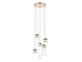 Фото люстра Zuma Line GEM P0389-05D-F7AC, купити з доставкою на skylight.com.ua