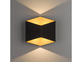 Фото вуличний cвітильник Nowodvorski Triangles LED black-gold 8141, купити з доставкою на skylight.com.ua
