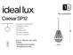 Фото хрустальная люстра Ideal Lux Caesar SP12 114279, купить с доставкой на skylight.com.ua