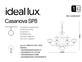 Фото Люстра свічка CASANOVA SP8 FUME Ideal Lux 095615, купити з доставкою на skylight.com.ua