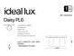 Фото Потолочная люстра DAISY PL6 GO Ideal Lux 247779, купить с доставкой на skylight.com.ua  