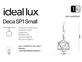 Фото Підвісний світильник DECA SP1 SMALL Ideal Lux 168852, купити з доставкою на skylight.com.ua