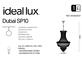 Фото Хрустальная люстра DUBAI SP10 GO Ideal Lux 207216, купить с доставкой на skylight.com.ua