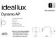 Фото Бра DYNAMO AP1 NICKEL 4000K Ideal Lux 031477, купити з доставкою на skylight.com.ua