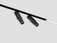 Фото подвесной трековый светильник LiGHT HUB LH25-FOCUS-OPTIC-10W черный, купить с доставкой на skylight.com.ua