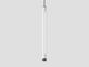 Фото подвесной трековый светильник LiGHT HUB LH25-TUBE-SL-WH SIDELIGHT белый, купить с доставкой на skylight.com.ua