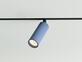 Фото трековый магнитный светильник Lumineka LM-TB-34-PB TUBE 34mm, 8W 640Lm RAL Pigeon Blue, купить с доставкой на skylight.com.ua