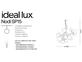 Фото Стельова люстра NODI SP15 BS Ideal Lux 241012, купити з доставкою на skylight.com.ua