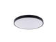 Фото стельовий світильник Nowodvorski Agnes Round LED 22W black 3000K/4000K 8204/8183, купити з доставкою на skylight.com.ua