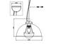 Фото подвесной светильник Zuma Line  ANTENNE TS-071003PM-BKGO, купити з доставкою на skylight.com.ua
