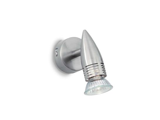 Фото Точковий ALFA AP1 NICKEL Ideal Lux 009377, купити з доставкою на skylight.com.ua