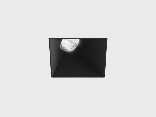 Фото точечный врезной светильник LTX INVISIBLE SquareAssym черный (01.2311.13.830.BK), купить с доставкой на skylight.com.ua