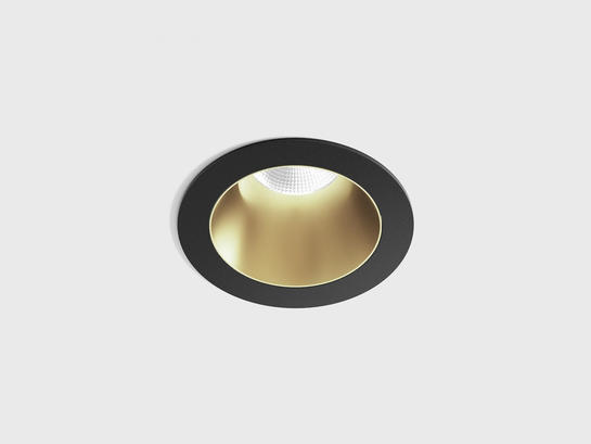 Фото точечный врезной светильник LTX NANO R черный (01.3910.8.930.BK + 01.A390.BR), купить с доставкой на skylight.com.ua