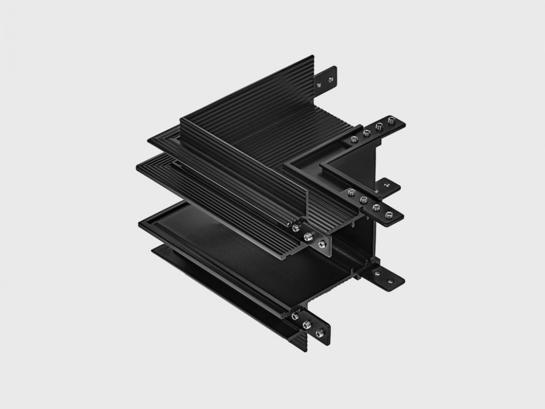 Фото соединитель встроенный наружный LTX IN_LINE CORNER R OUT черный (06.R90OUT.BK), купить с доставкой на skylight.com.ua