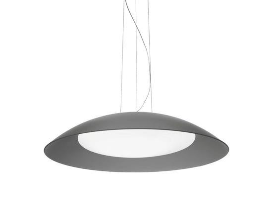 Фото Підвісна люстра LENA SP3 D64 GRIGIO Ideal Lux 066592, купити з доставкою на skylight.com.ua